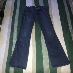 7 for all mankind bell bottom jeans